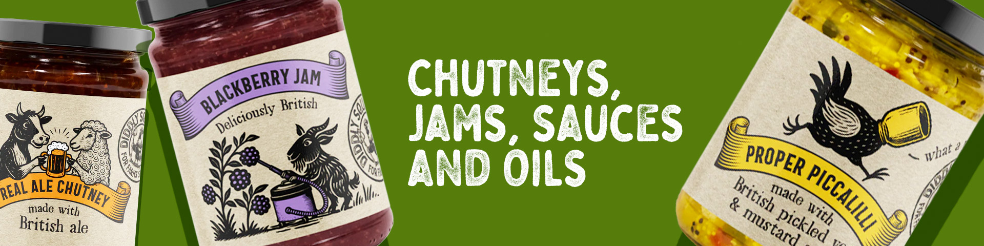 Chutneys, Jams, Sauces & Oils