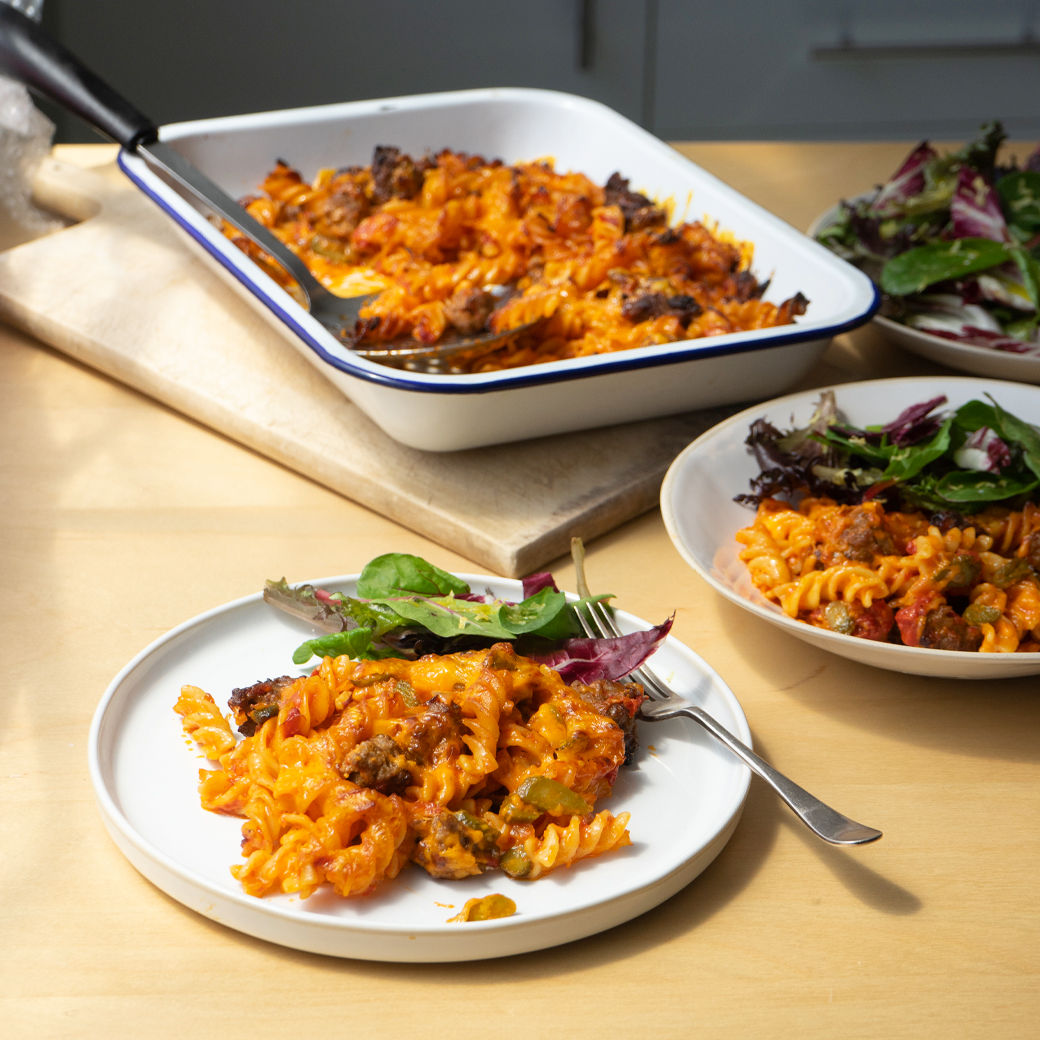 Cheeseburger Pasta Bake