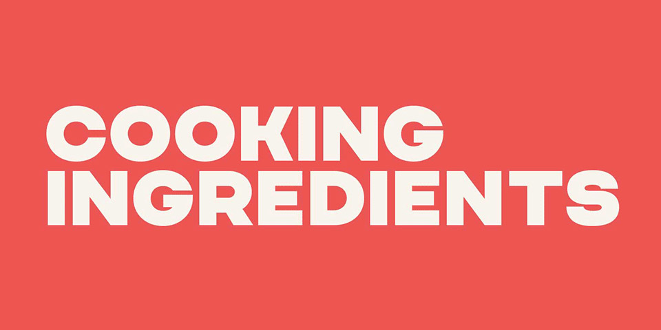 Cooking Ingredients