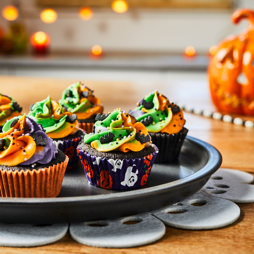 Spooky Halloween Cupcakes