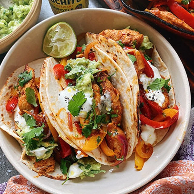 Chicken Fajitas with Chipotle