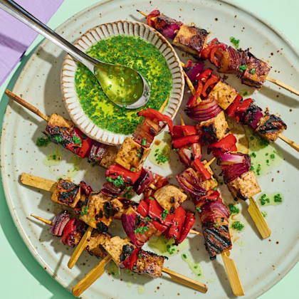 Tamarind Smoked Tofu Skewers