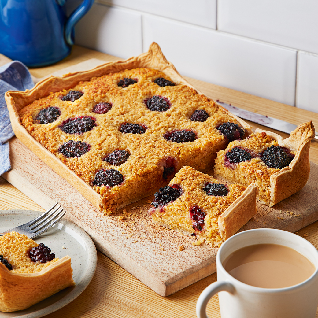 Blackberry Treacle Tart