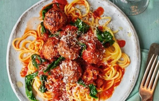 Spaghetti Meatballs