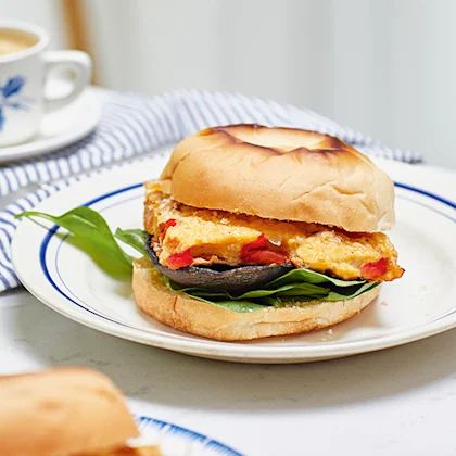 Tortilla and Mushroom Breakfast Muffins