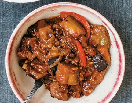 Aubergine Chermoula