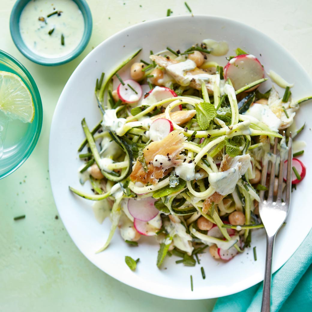 Smoked Mackerel Summer Salad