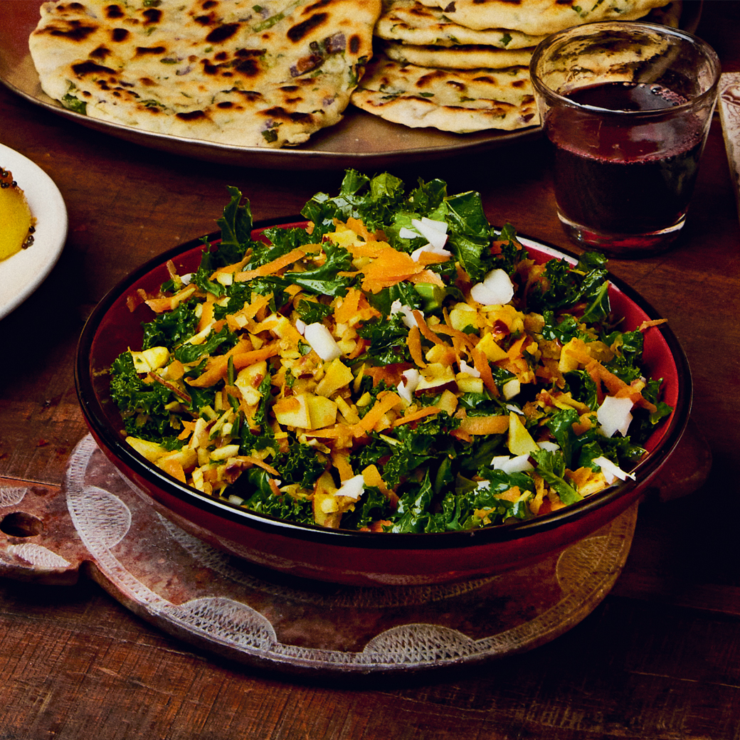 Kale and Carrot Mallung