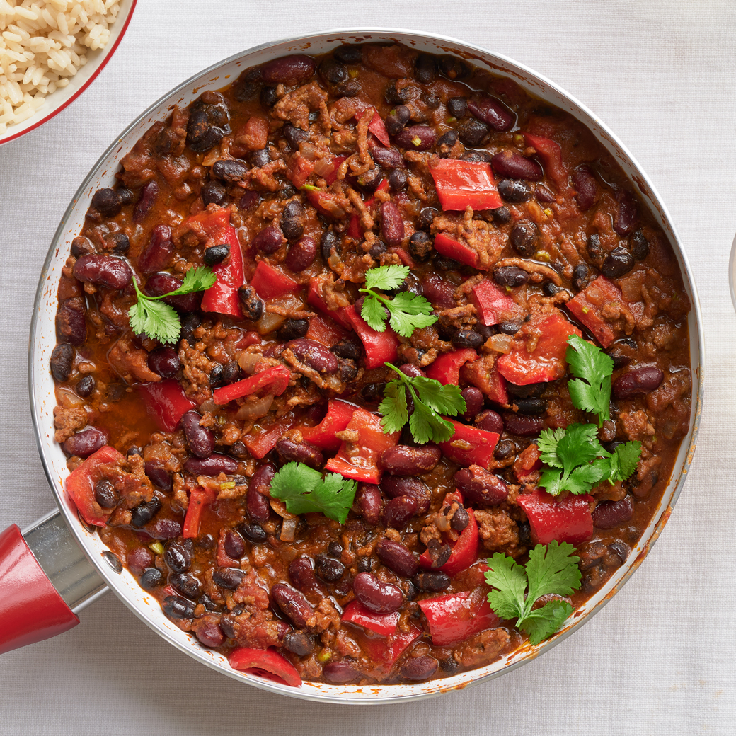 Bean-boosted Chilli Con Carne
