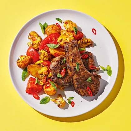 Air Fryer Masala Lamb Chops