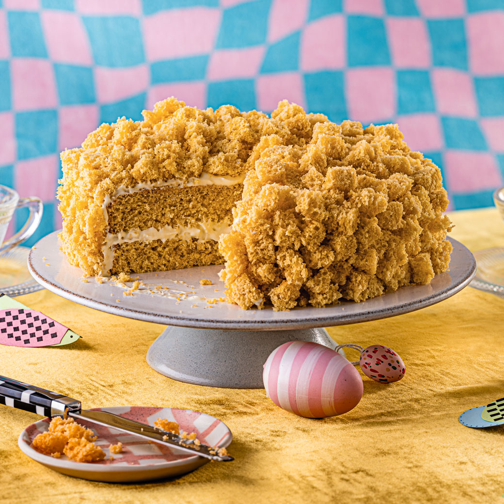 Orange Blossom Mimosa Cake