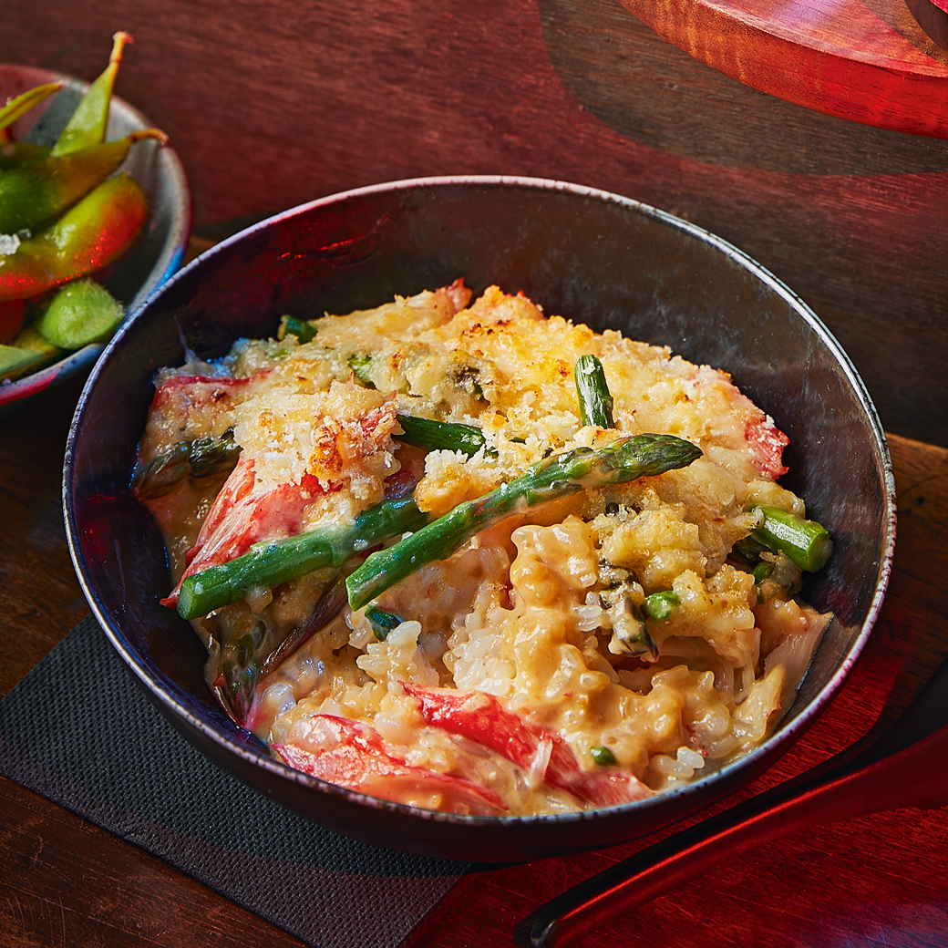 Surimi and Aspargus Doria