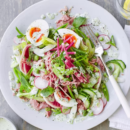 Ham Hock & Green Pea Salad