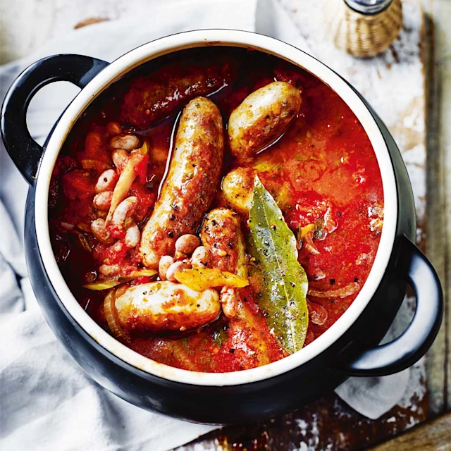 Sausage & Bean Casserole