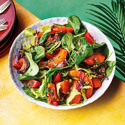 Butternut Salad with Honey Dressing