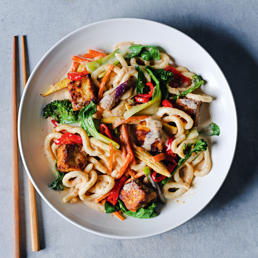 Tofu and Peanut Butter Stir-Fry