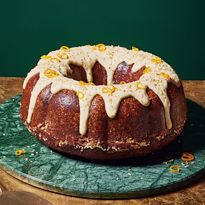 Orange and Tahini Carrot Cake
