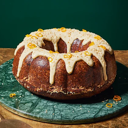 Orange and Tahini Carrot Cake