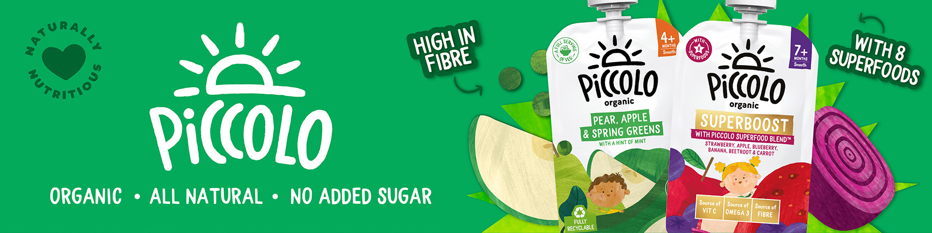 Piccolo - Organic, All Natural, No Added Sugar