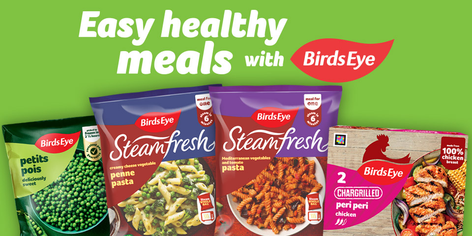 Easy Healthy Meals with Birds Eye