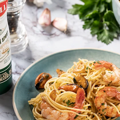 Bertolli’s Spaghetti Frutti di Mare