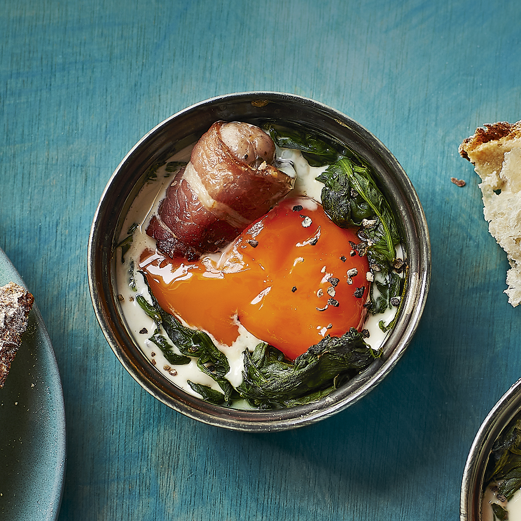 Pigs in Blankets Dippy Egg Pots