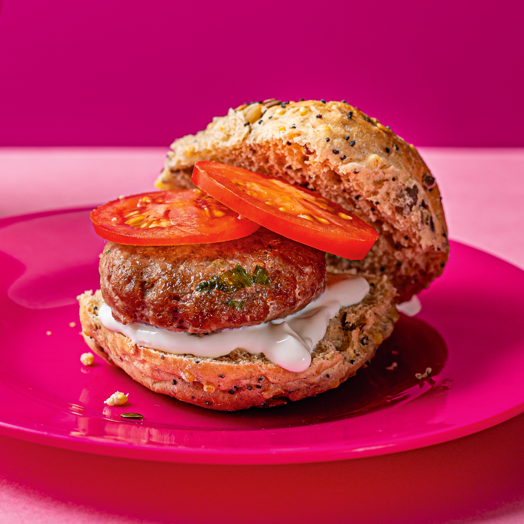 Baby and Toddler’s Easy Turkey Burgers 