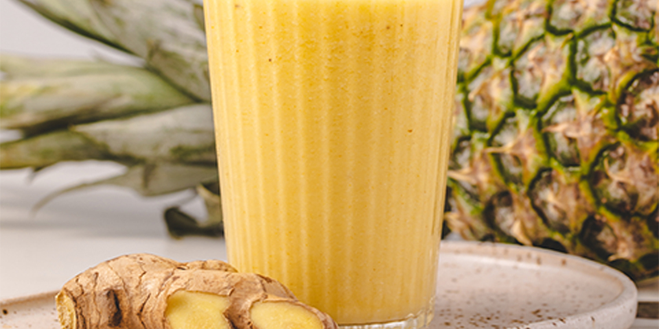 Organic Pineapple Boost Smoothie