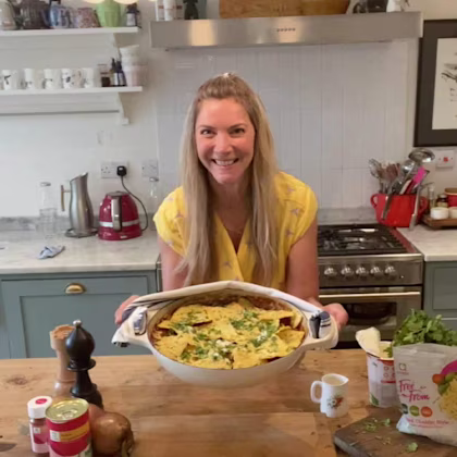 Vegan Chilli Nacho Bake