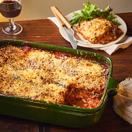 Lisa Faulkner's Aubergine Parmigiana