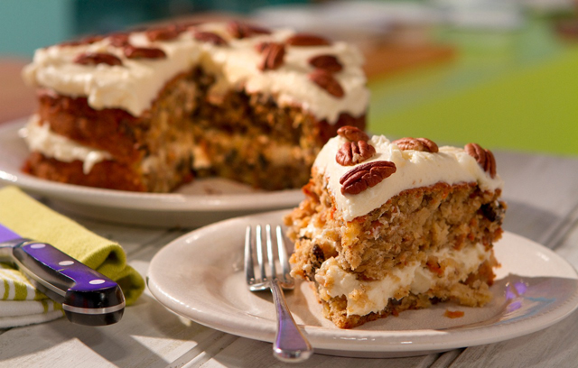 Carrot Cake with Cream Cheese Icing