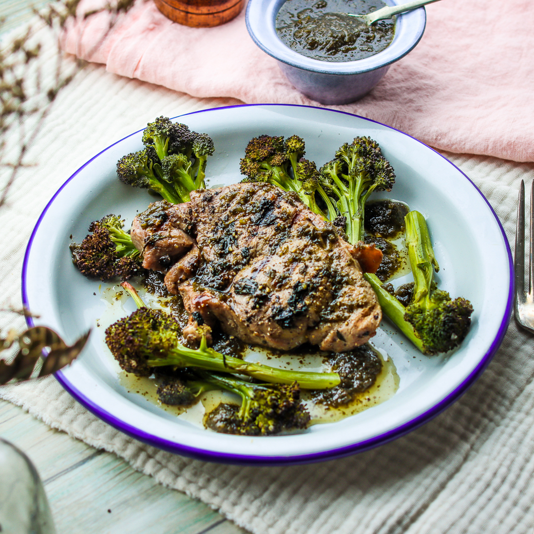 Air Fryer Lamb Steaks