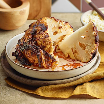 Whole Roasted Tandoori Masala Cauliflower