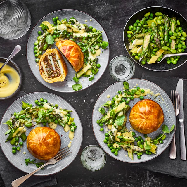 Potato, Porcini and Comté Pithivier