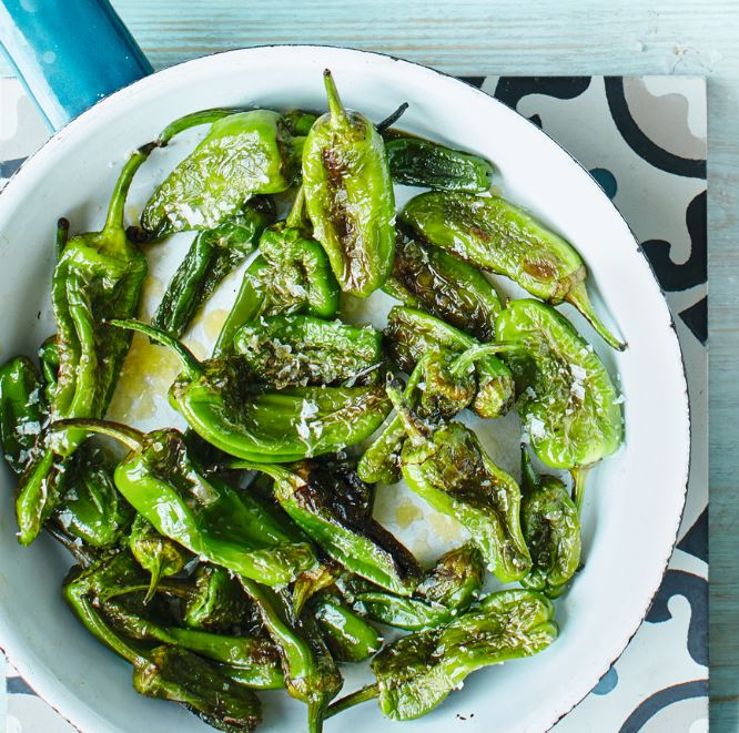 Blistered Padron Peppers