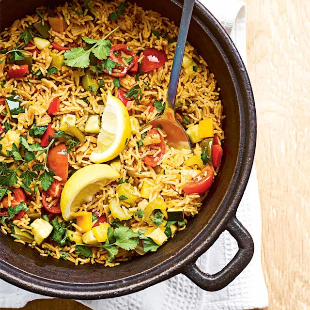 One-pot fiesta rice