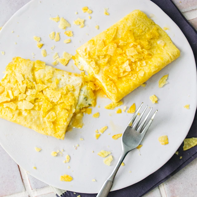 Boursin and Crisp Omelette