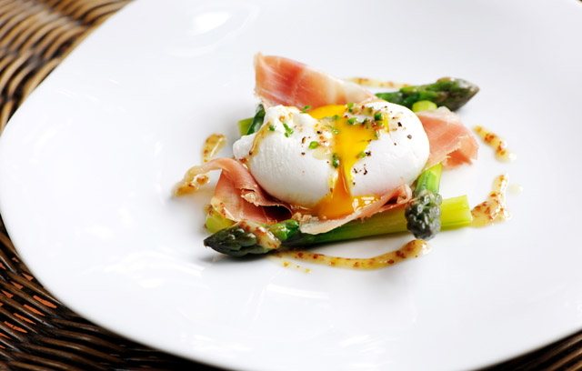 Matt Tomkinson's Poached Duck Egg
