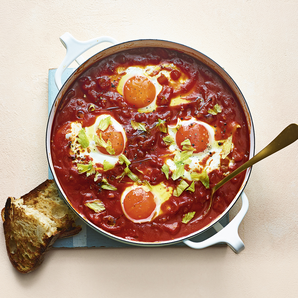 Bloody Mary Horseradish Shakshuka