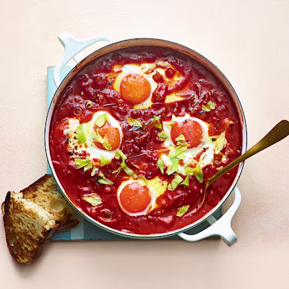 Bloody Mary Horseradish Shakshuka