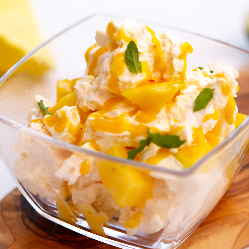 Mango, Lime & Chilli Eton Mess