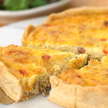 Spicy Crab Tart