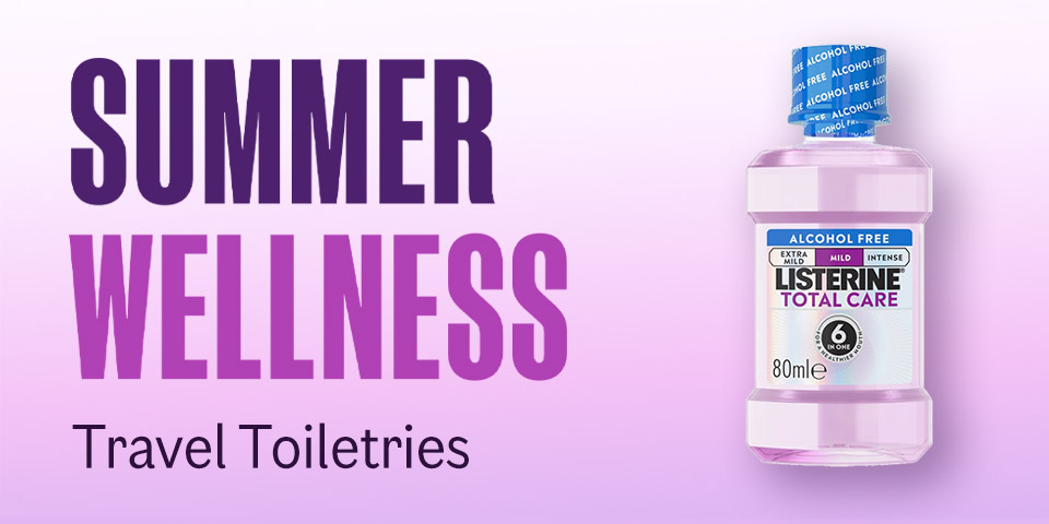 Summer Wellness - Travel Toiletries