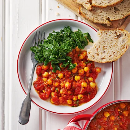 Harissa Chickpea Stew