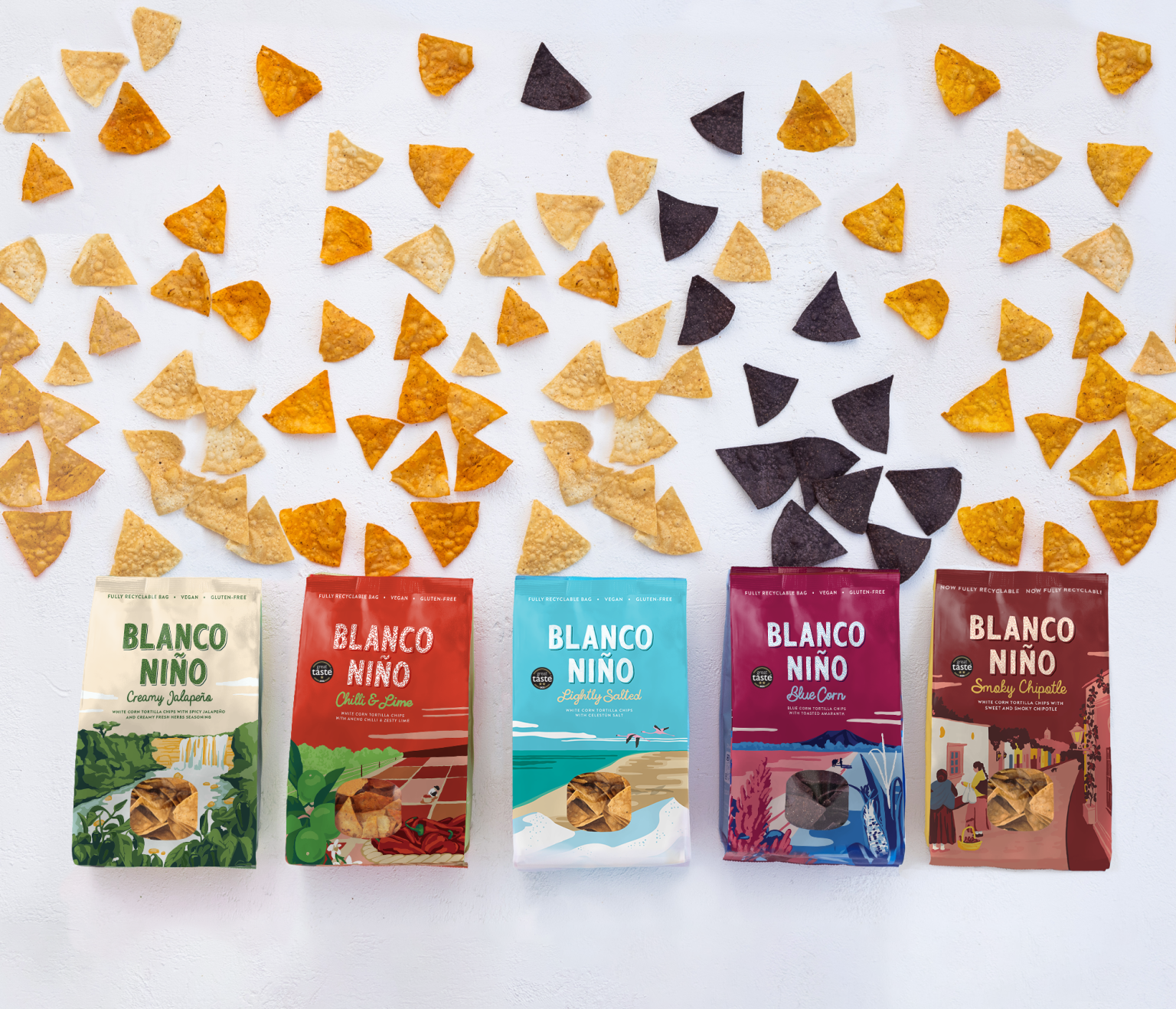 Blanco Nino 5 flavours