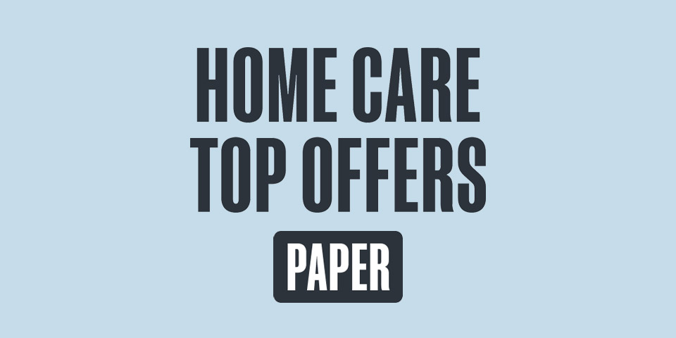 Home Care Top Offers - Paper