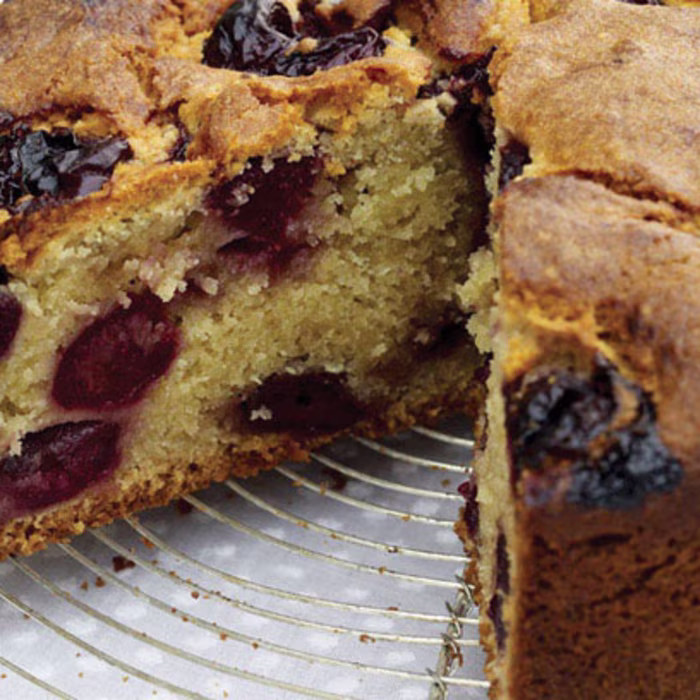 Cherry and Almond Cake
