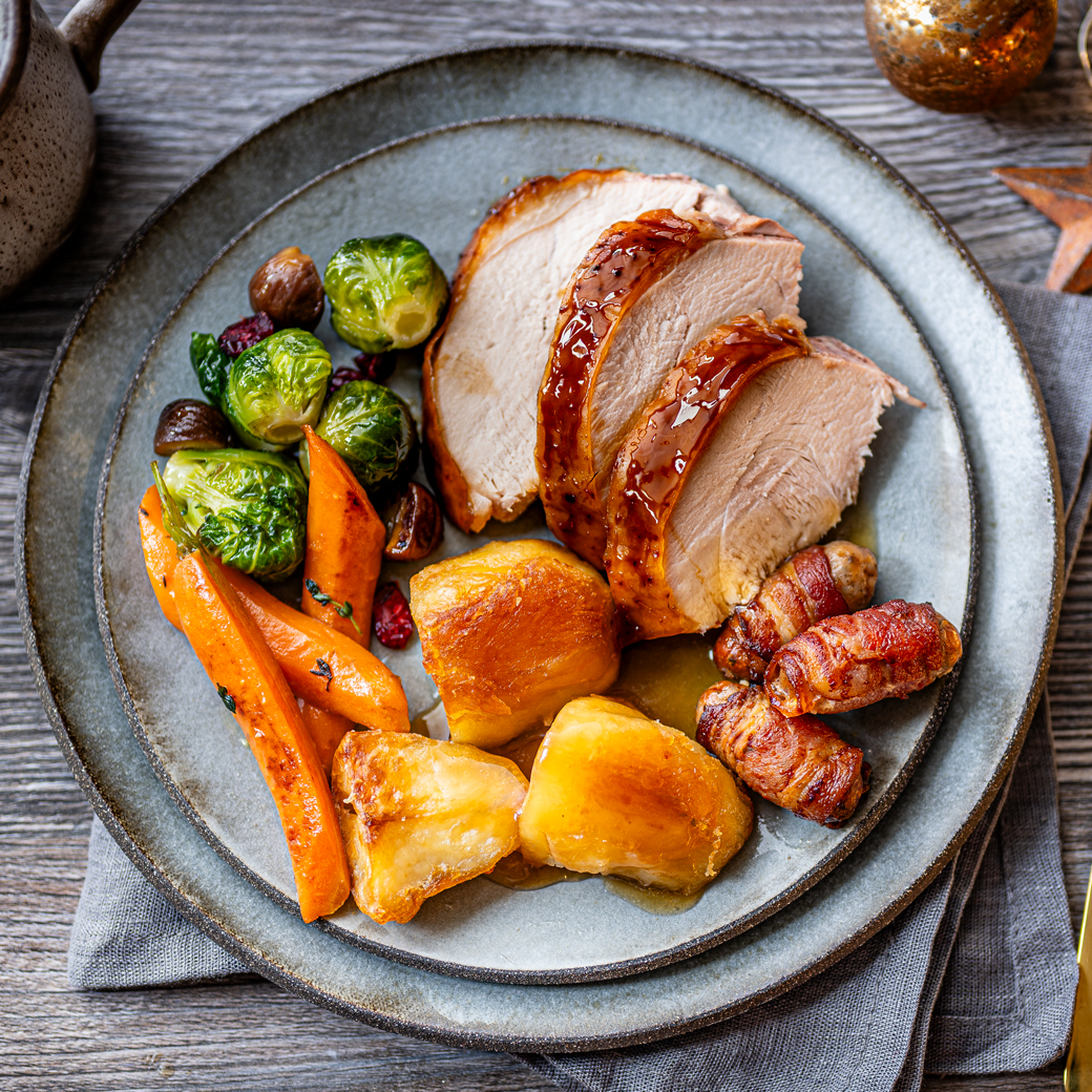 Marmite Butter Roast Turkey