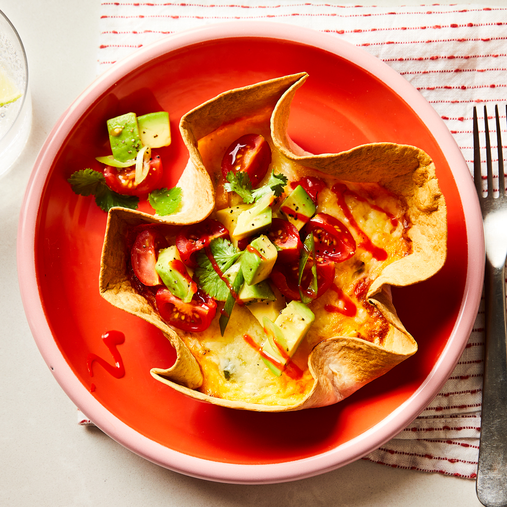 Air Fryer Tortilla ‘Quiche’