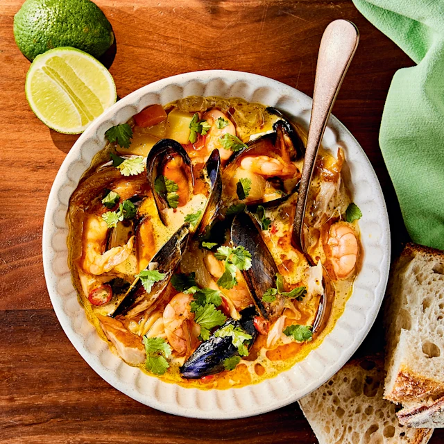 Coconut Seafood Chowder